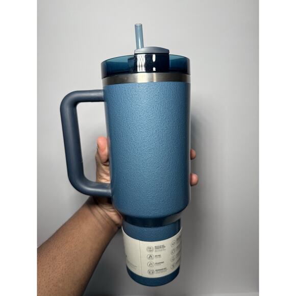 Stanley HAMMERTONE LAKE BLUE 40oz Flowstate Quencher BNWT + Boot - Picture 4 of 6